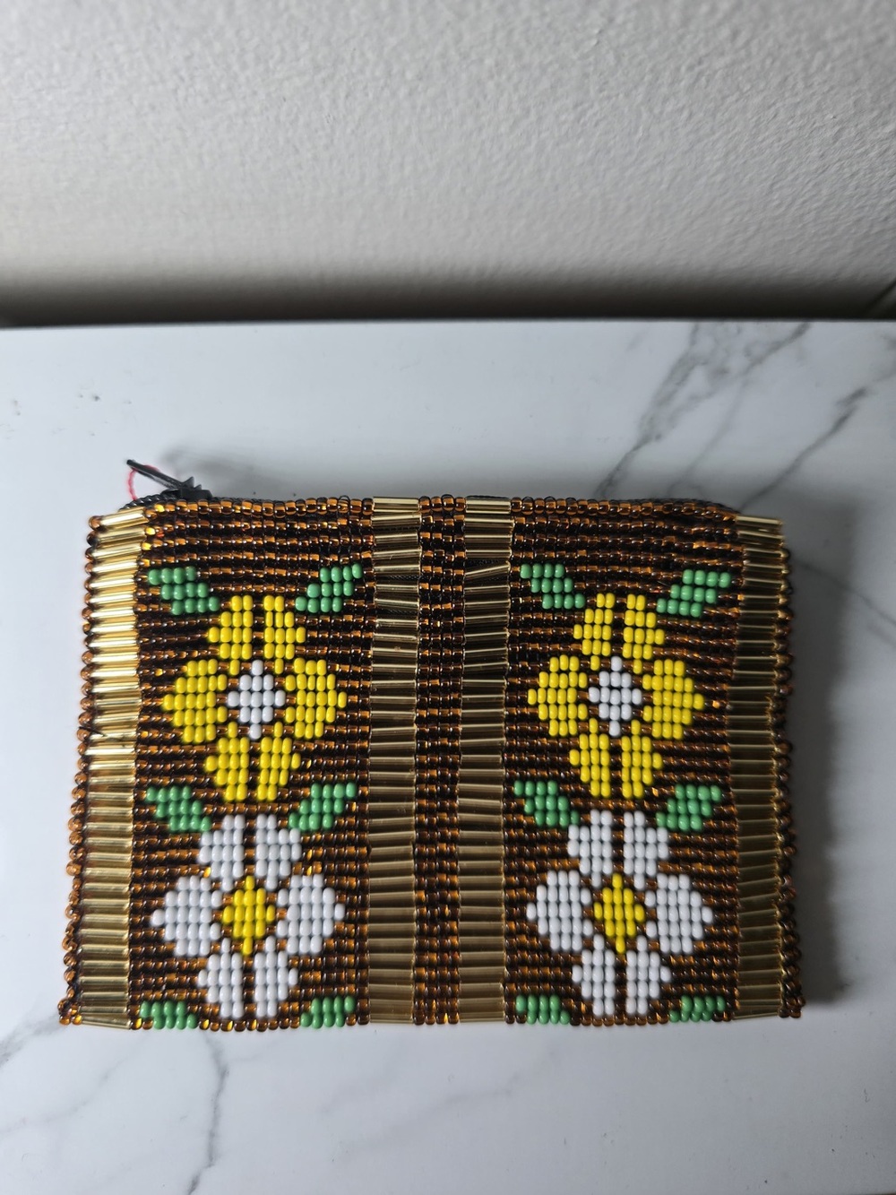 Huichol Beaded Coin Purse